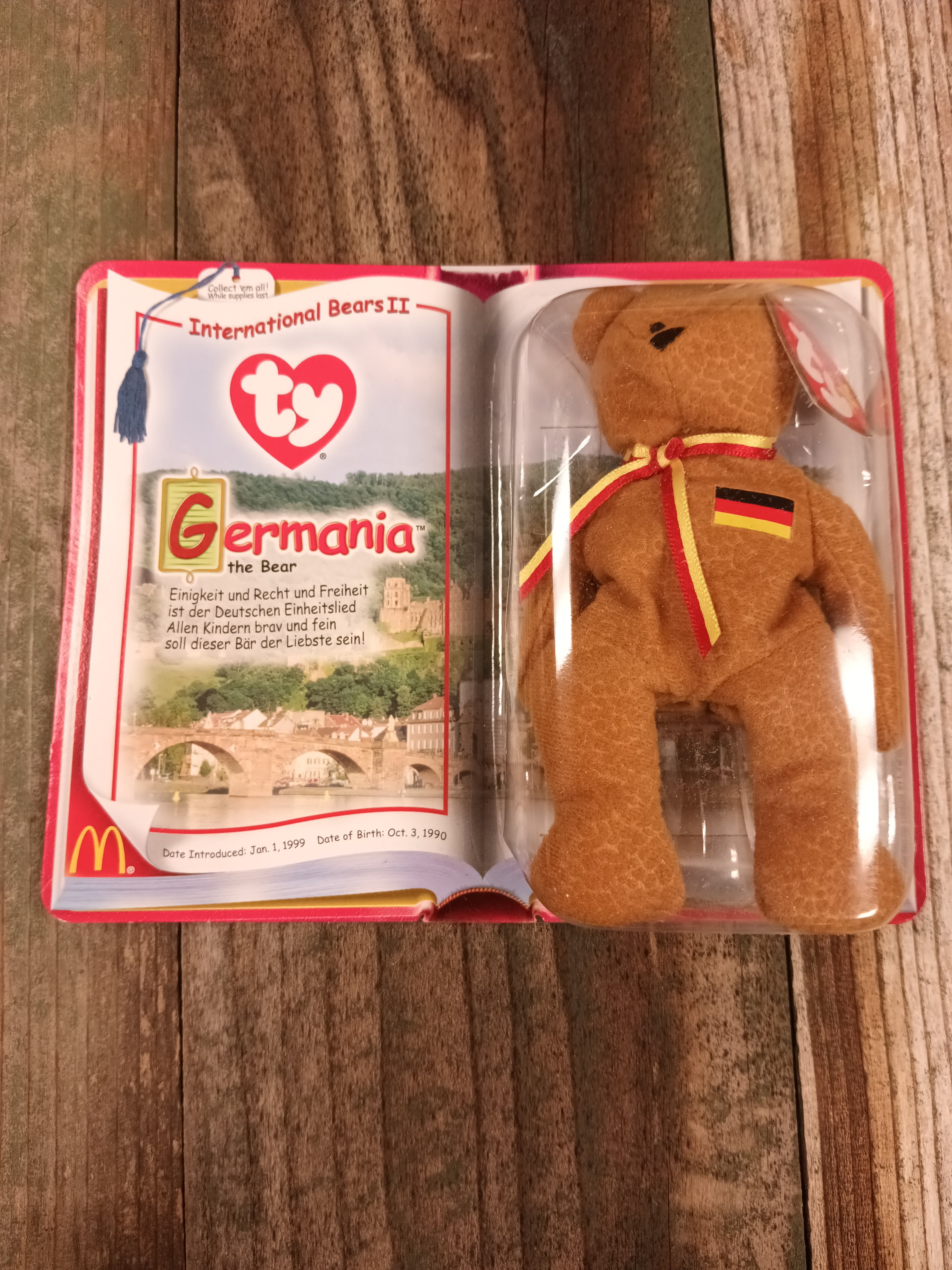 Germania ty beanie clearance baby value