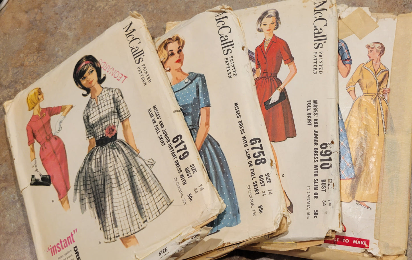 Vintage Sewing Bundle of 4