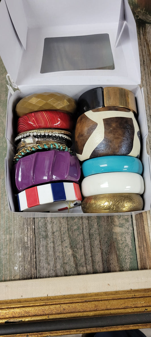 Treasure Box #2 Bangle Bracelets
