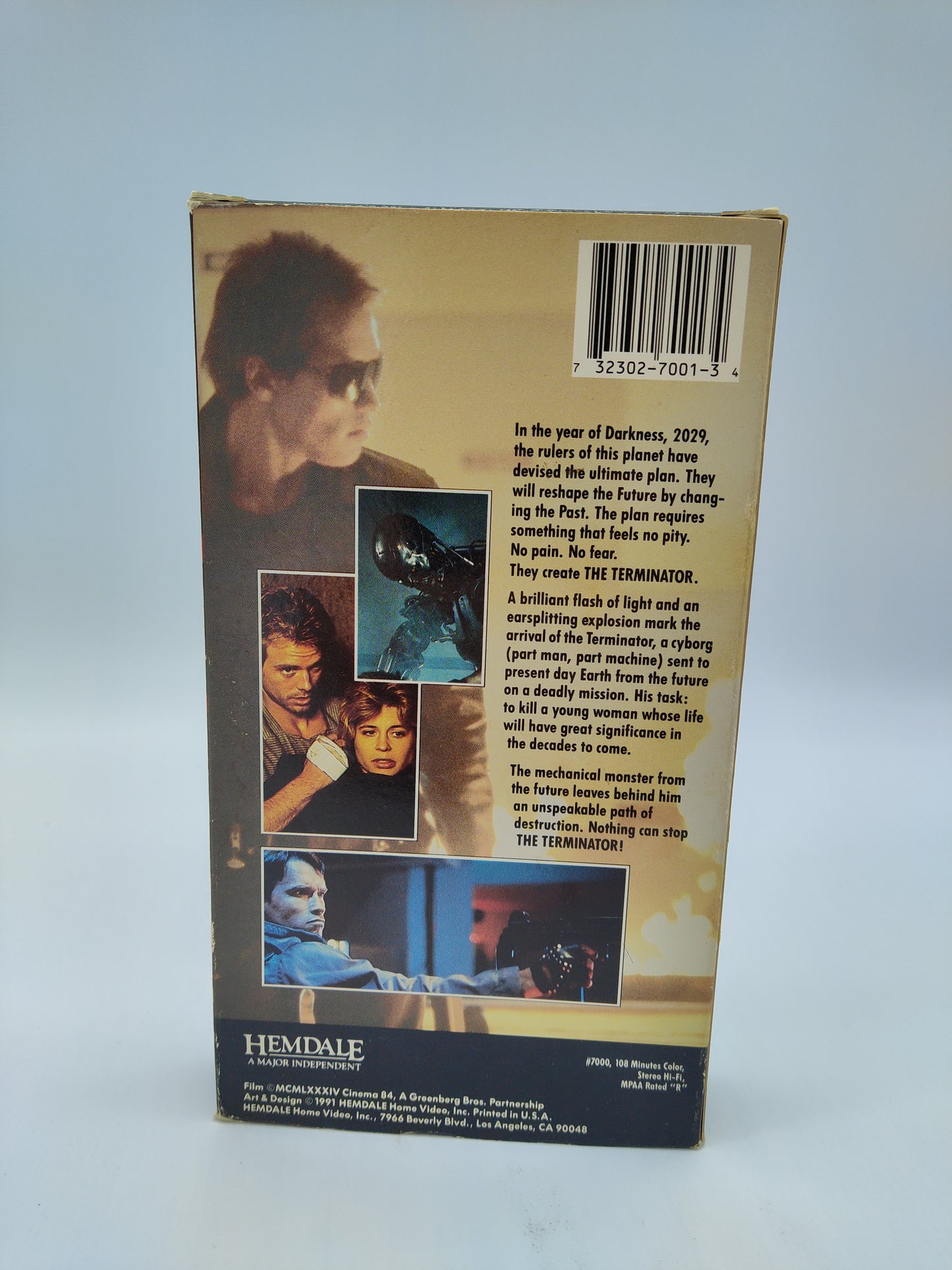 The Terminator 1991 VHS