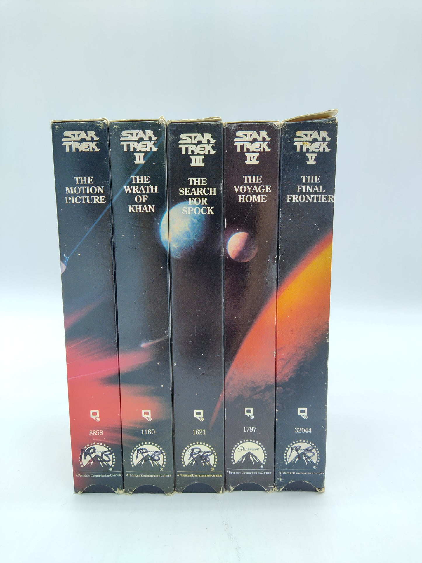 *Star Trek 1-5 VHS Set
