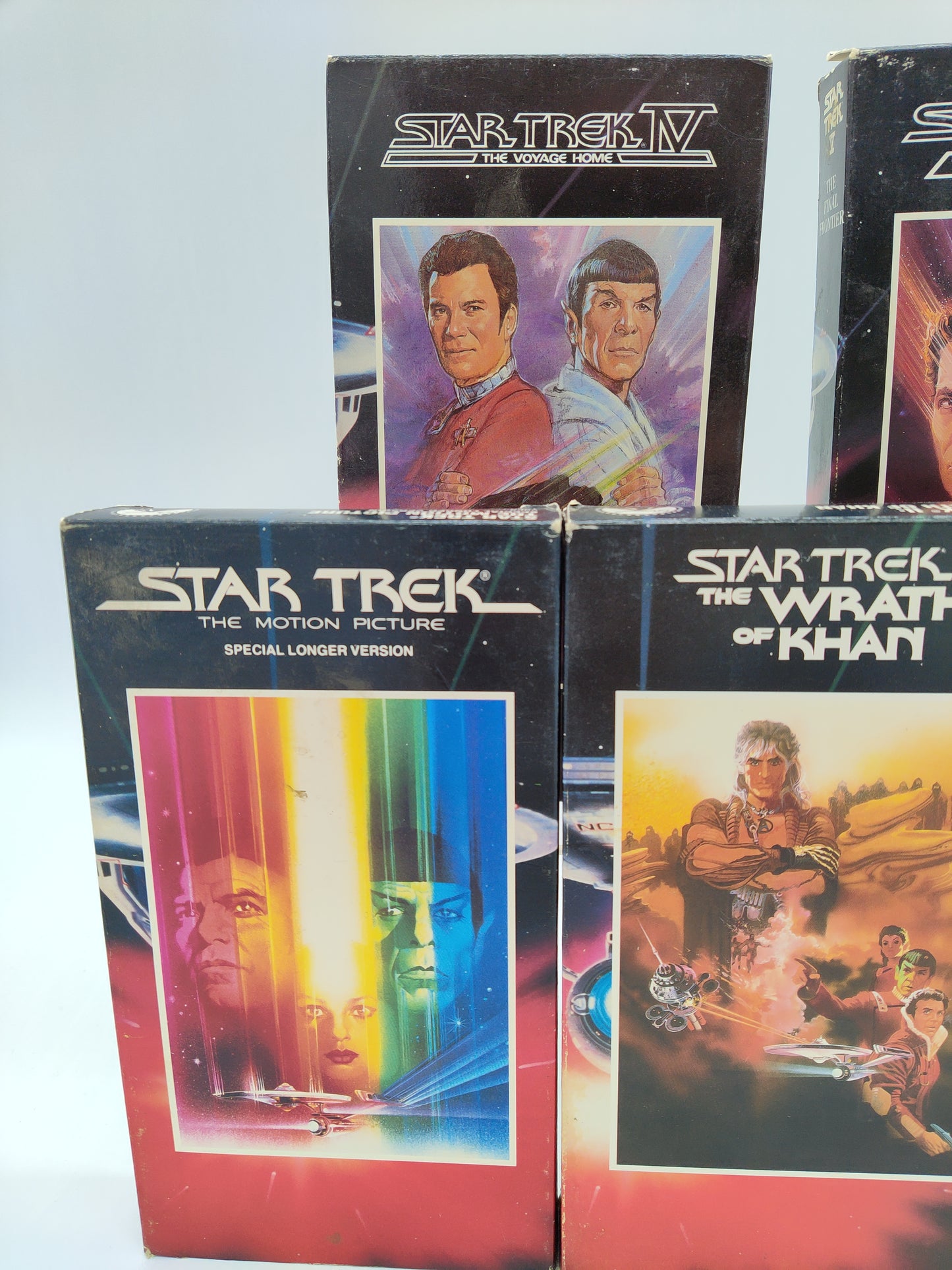 *Star Trek 1-5 VHS Set