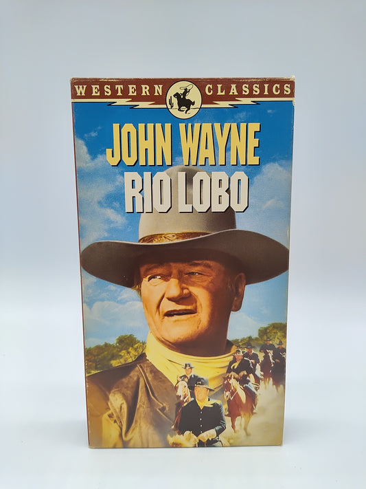 *Rio Lobo VHS Western Legend John Wayne