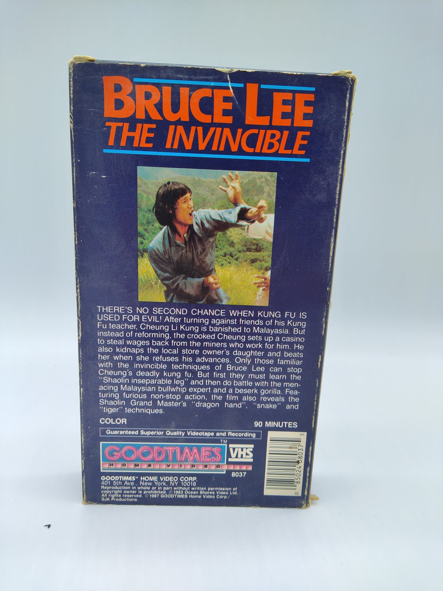 The Invincible Bruce Lee VHS