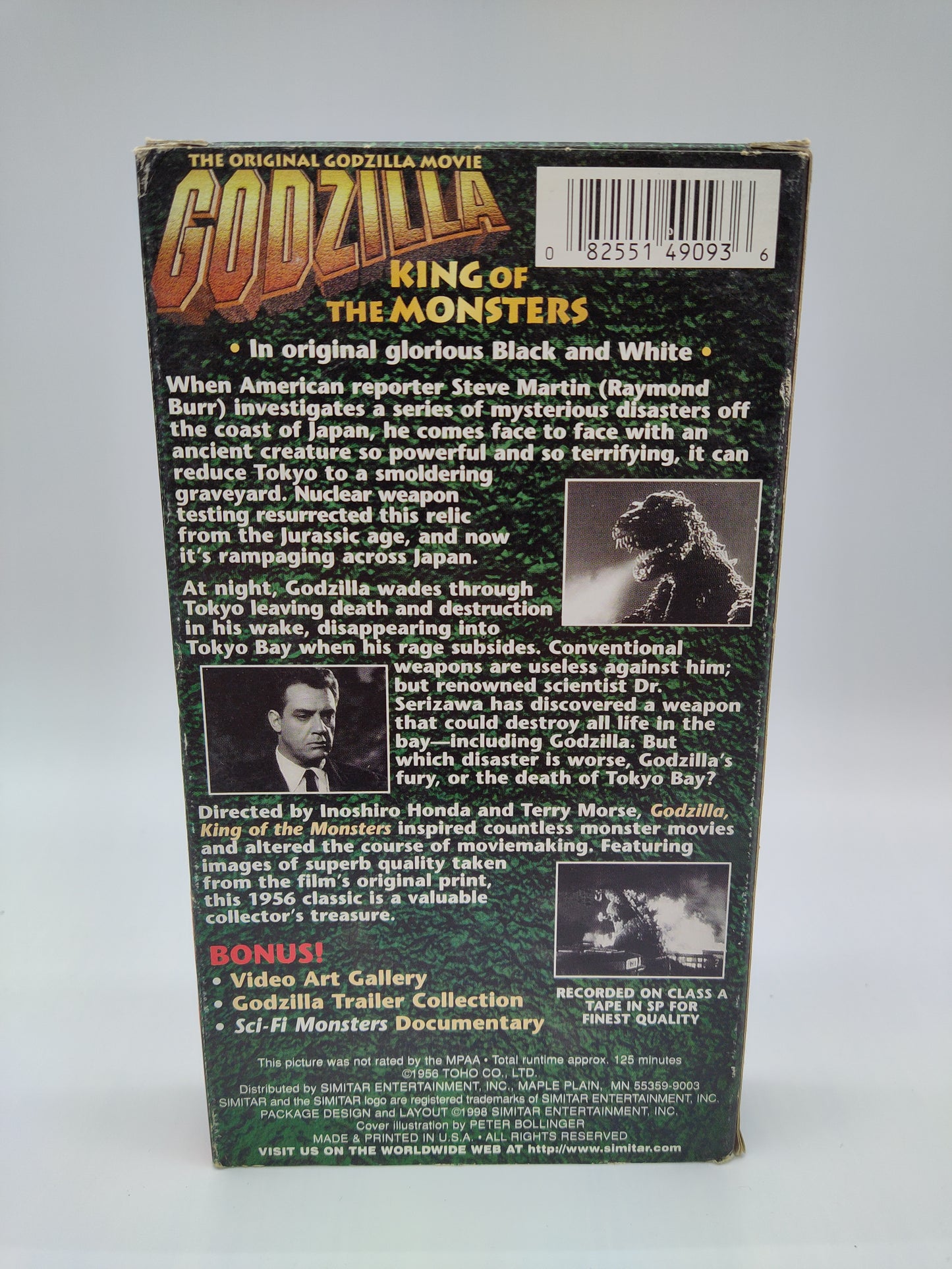 Godzilla: King of Monsters VHS