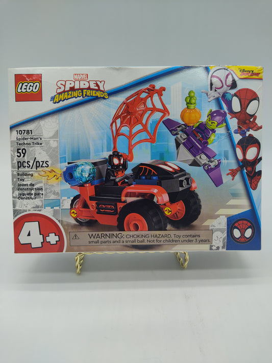 Lego Marvel Spidey Amazing Friends Spiderman Techno Trike 10781 Disney Junior