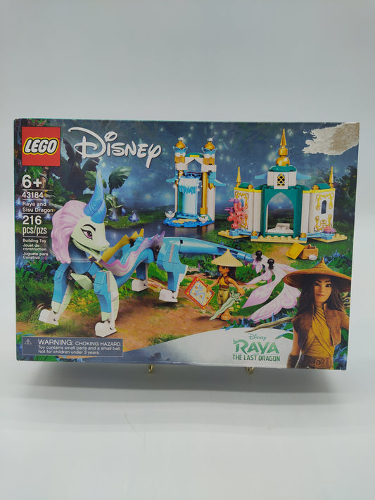 LEGO Raya and Sisu Dragon DISNEY PRINCESS 43184 New (Boxwear)