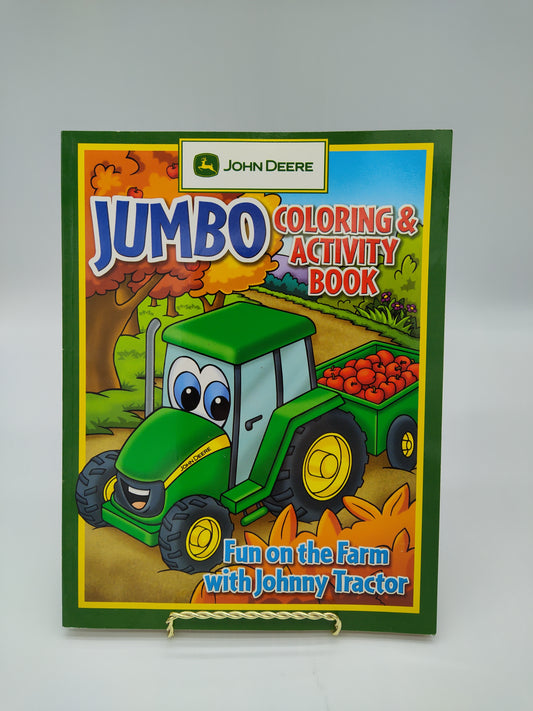 John Deere Jumbo Coloring & Activity Book Fun on the Farm with Johnny Tractor Paperback