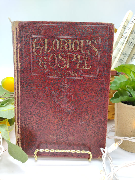 Glorious Gospel Hymns 1930's Vintage Hymnbook