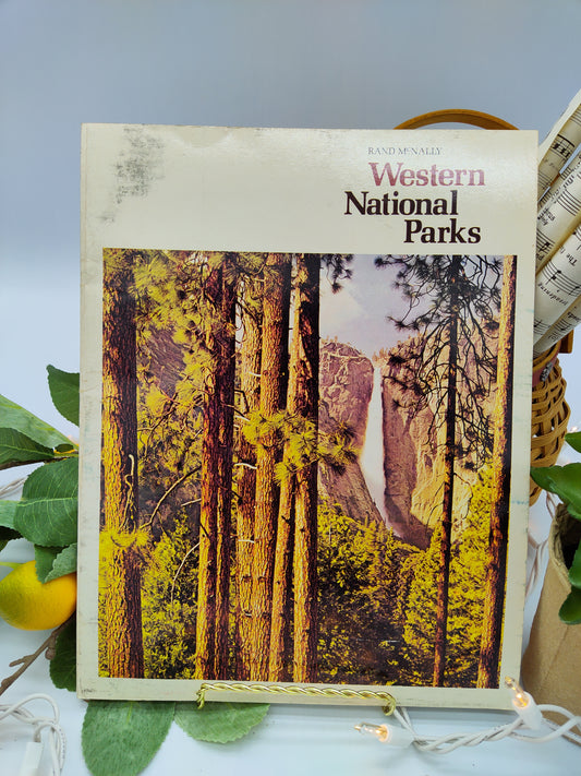 Western National Parks 1977 Rand McNally