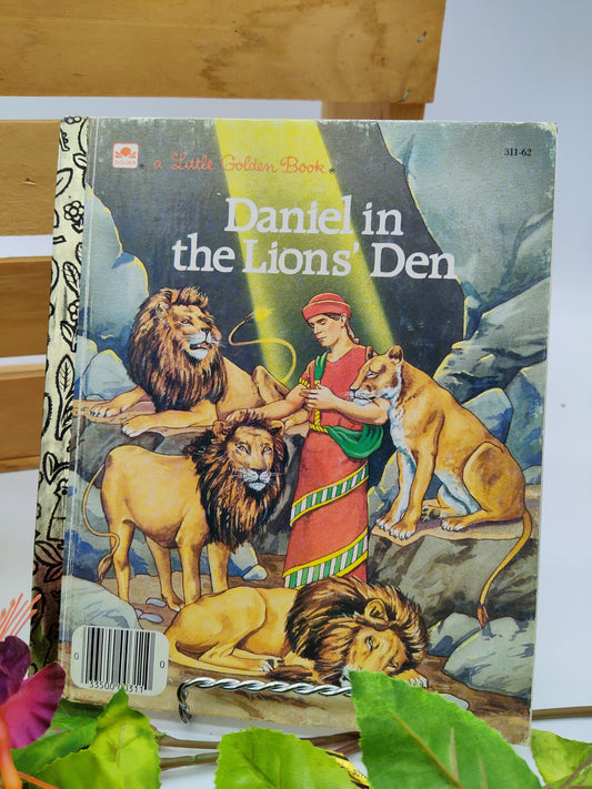The Little Golden Book of Daniel in the Lion's Den