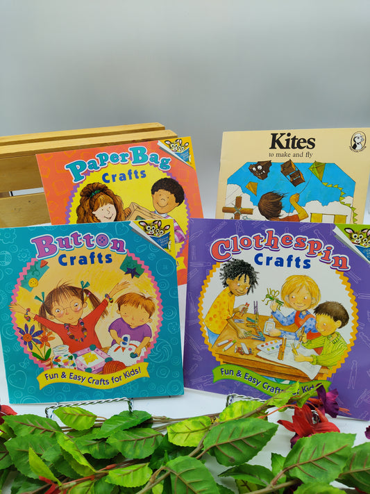 Kids Crafts Books Set of 4