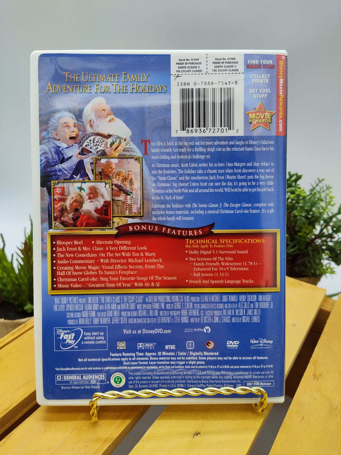 *Santa Clause 3 - The Escape Clause Christmas DVD