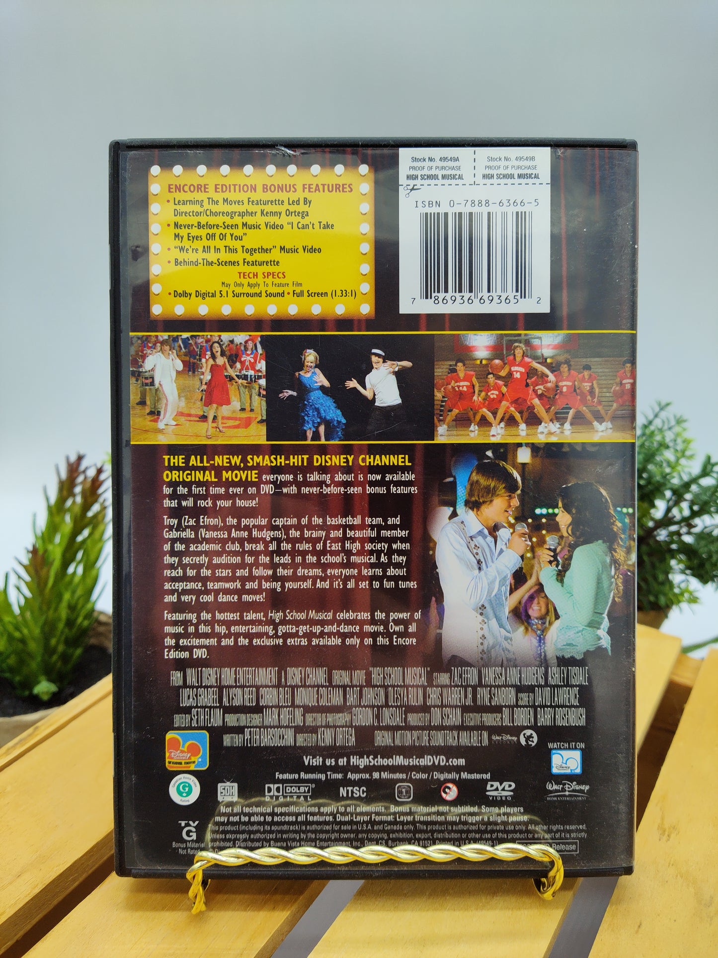 High School Musical DVD