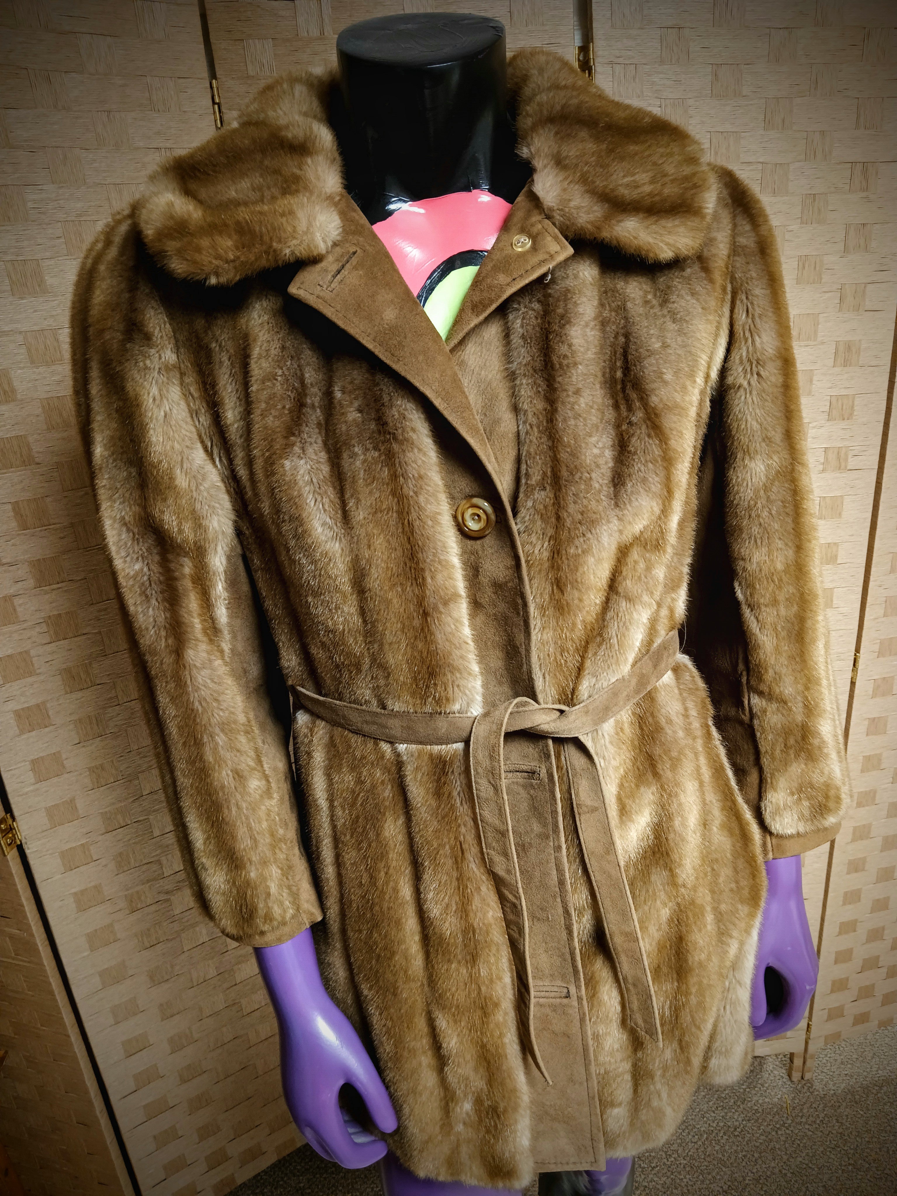 Tissavel fur shop coat