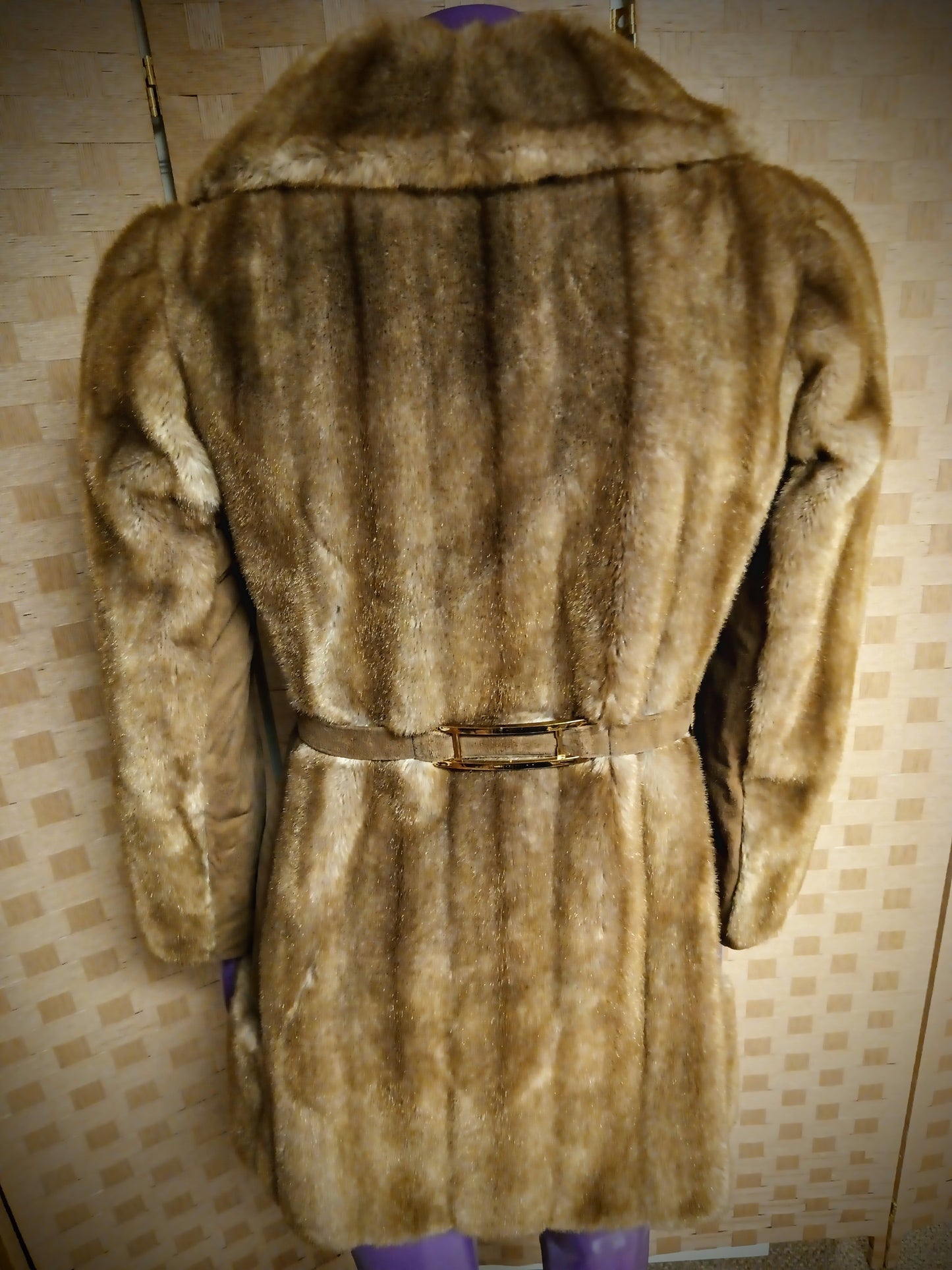 Tissavel Faux Fur Coat Made in England