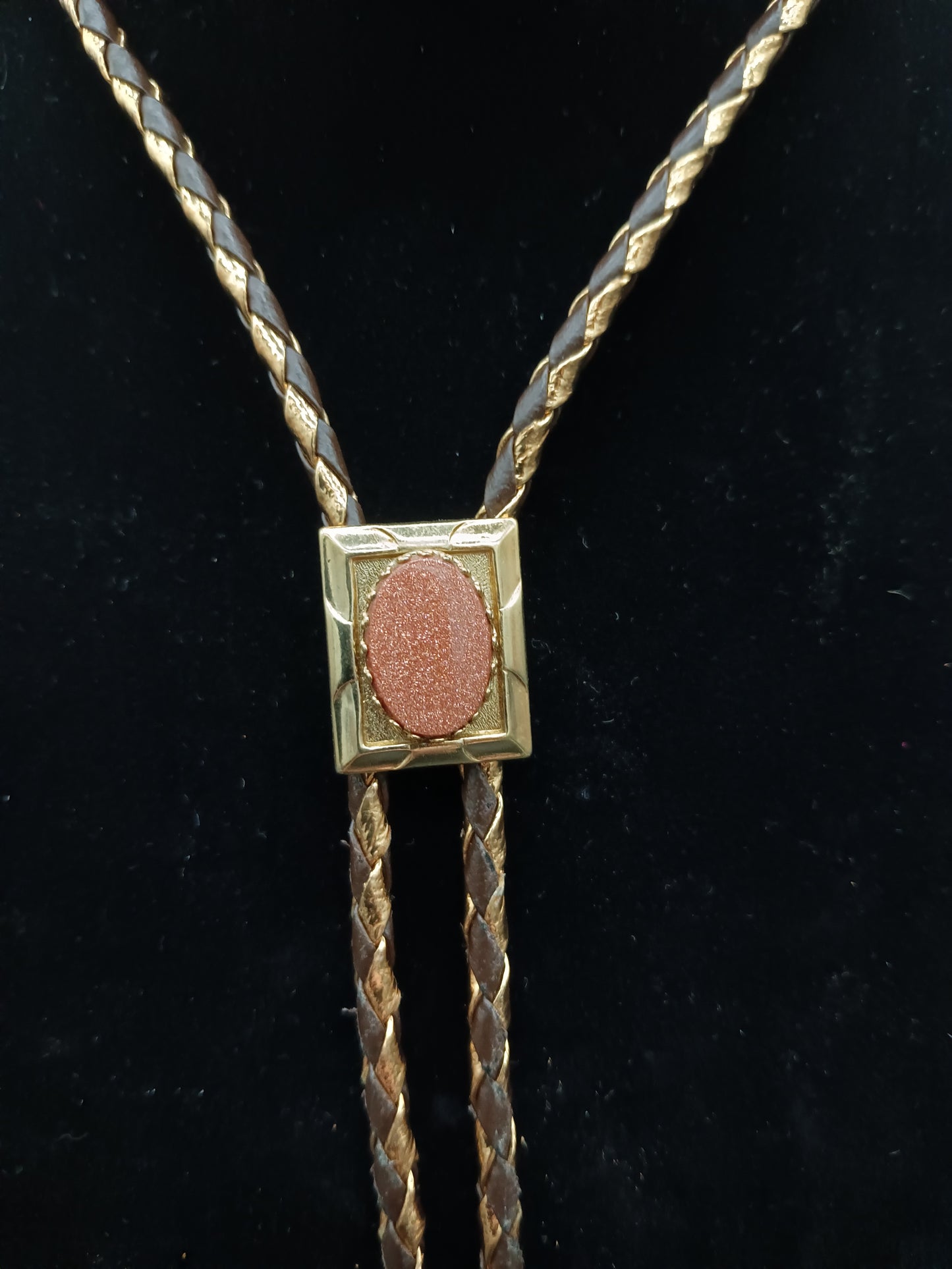 *Sparkly Pink and Gold Bolo