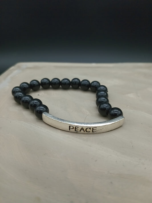 Peace Bead Bracelet
