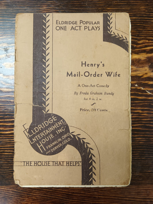 Henry's Mail-Order Wife