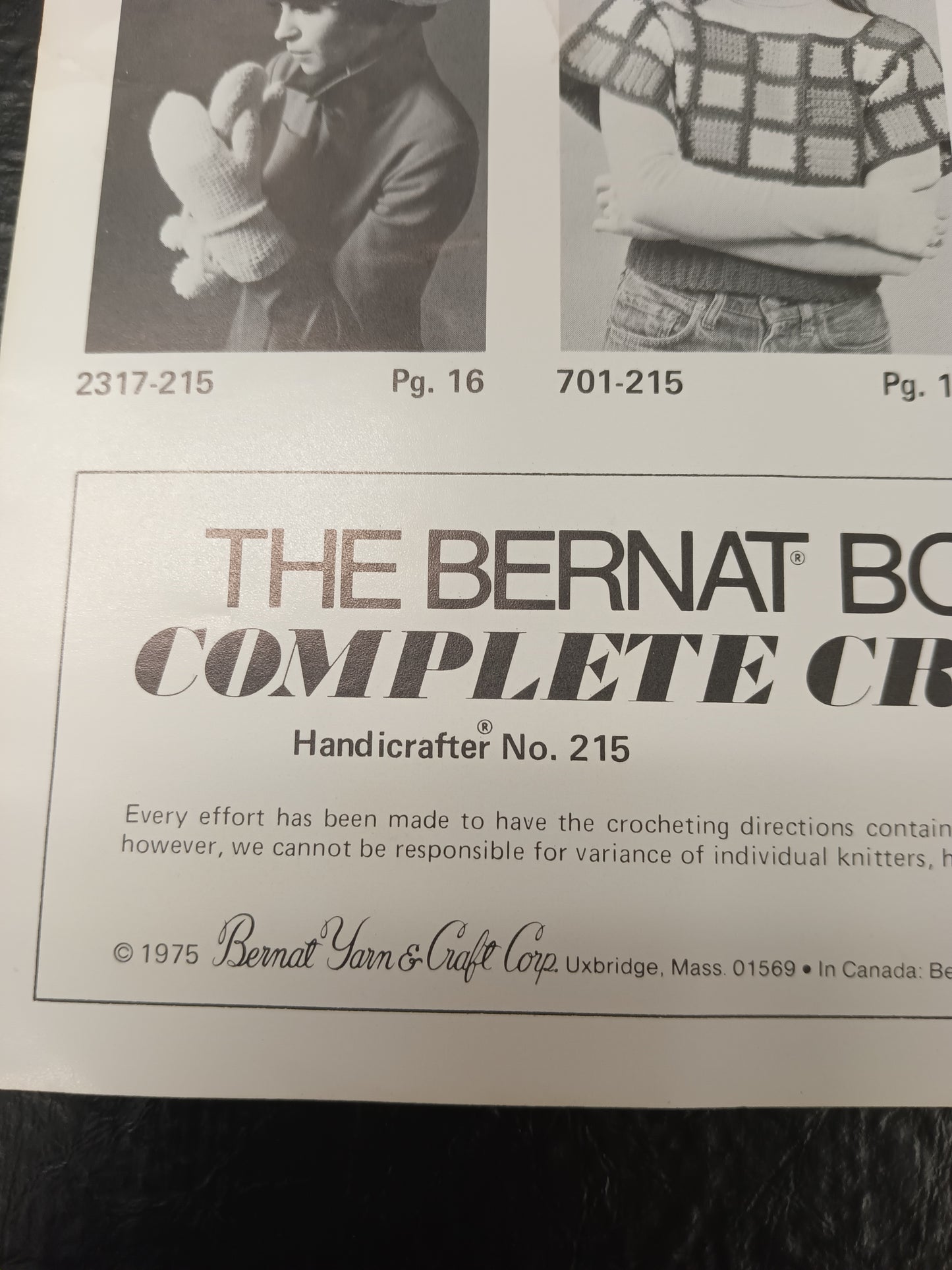 The Bernat Book Of Complete Crochet