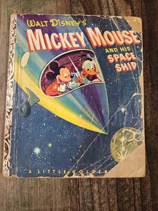 Mickey Mouse And His Spaceship