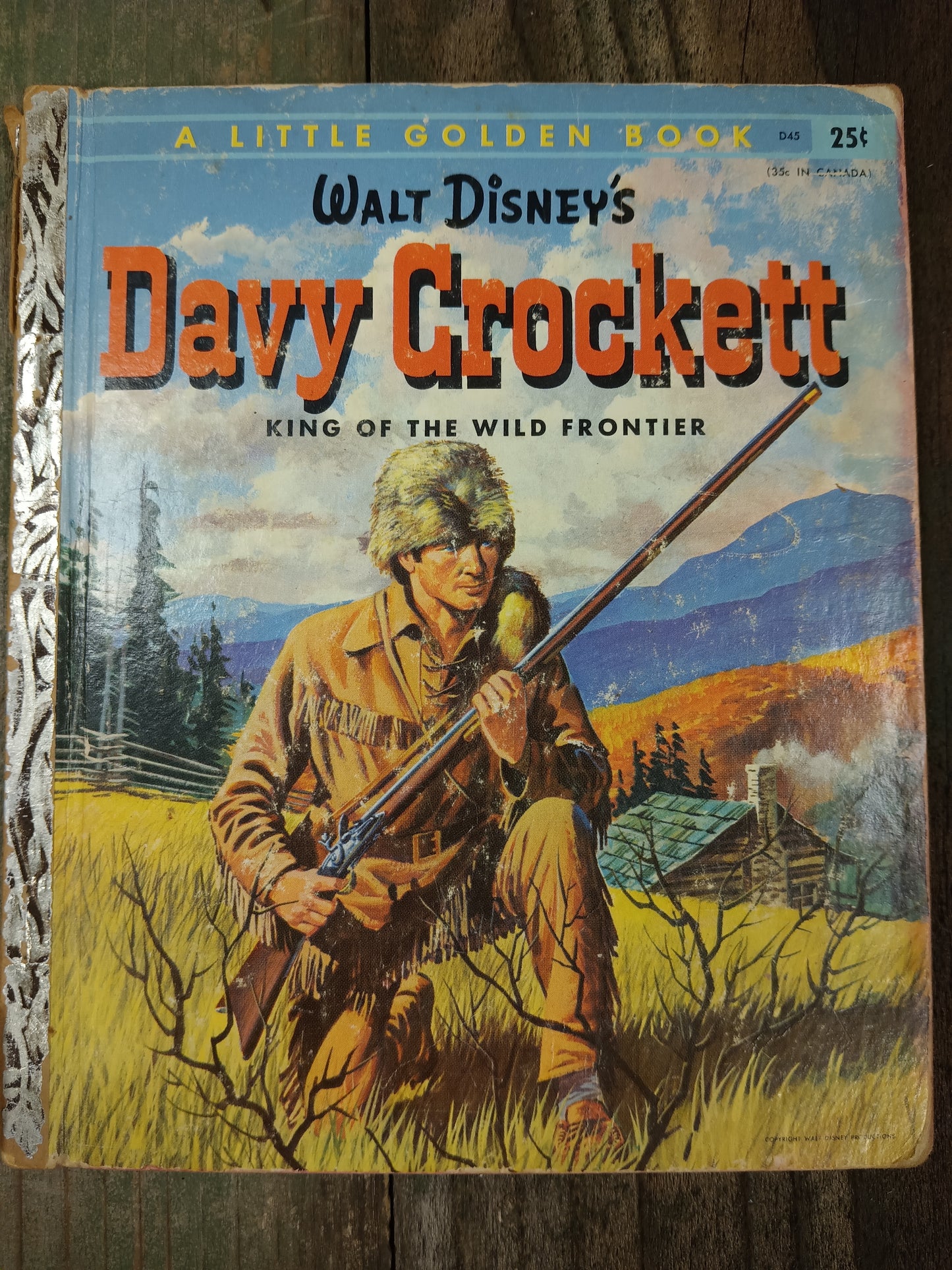 Little Golden Book of Davy Crockett
