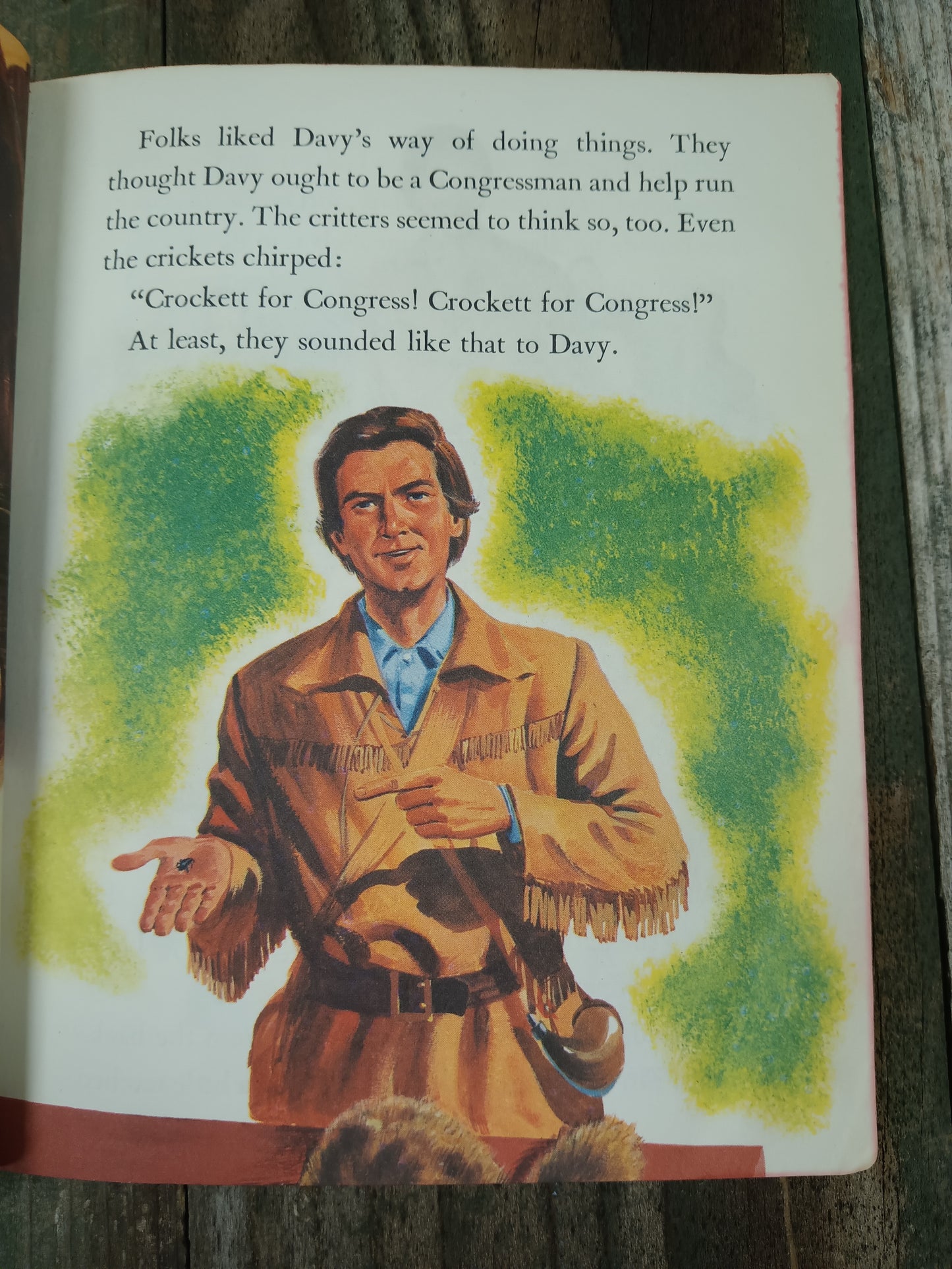 Little Golden Book of Davy Crockett