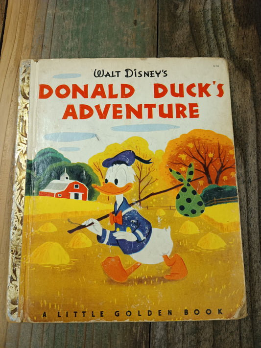 Little Golden Book Donald Duck's Adventure