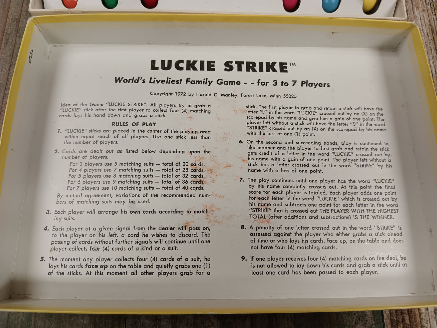 Luckie Strike Game