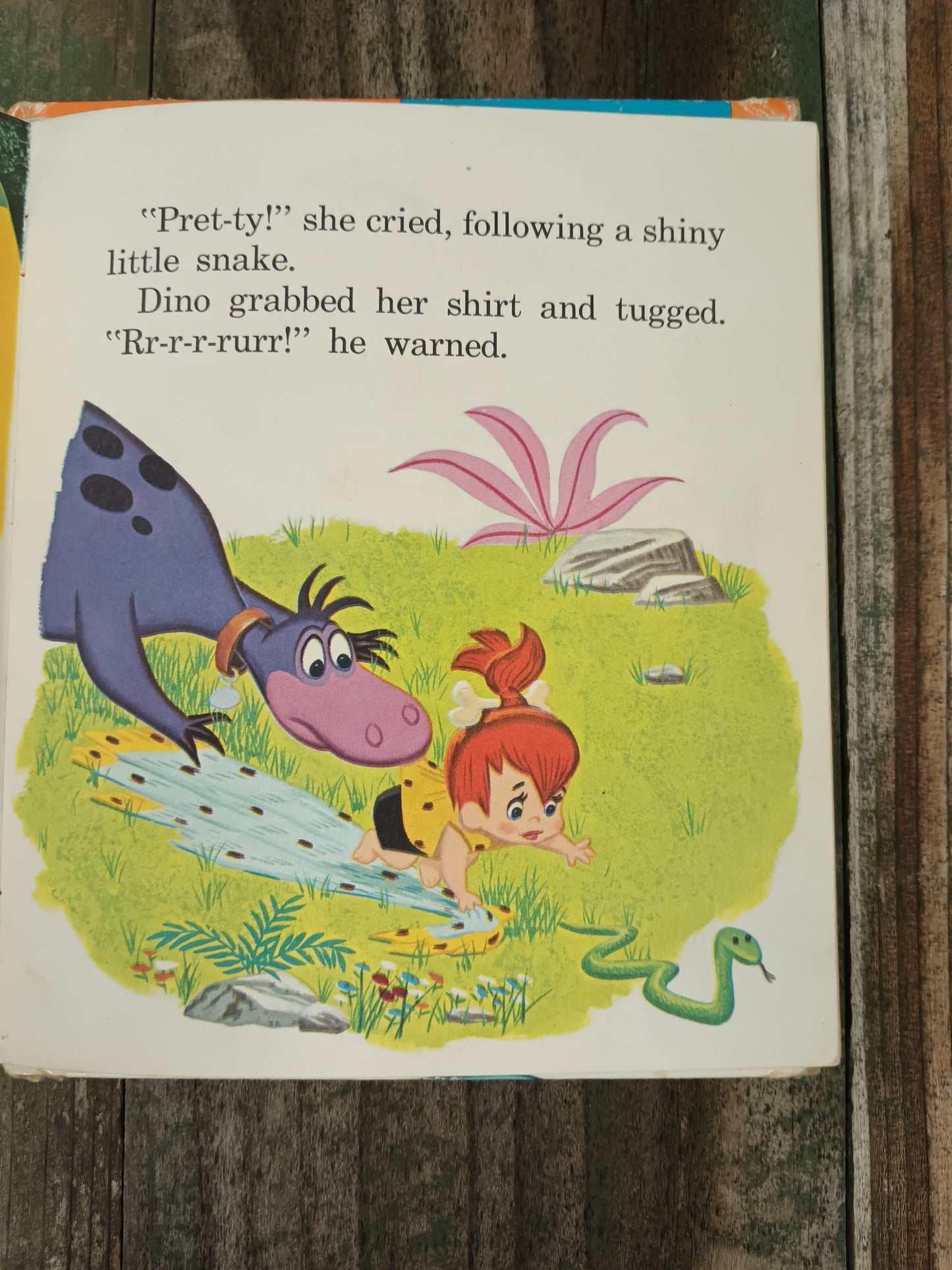 Fred Flintstone Bewildered Baby-Sitter