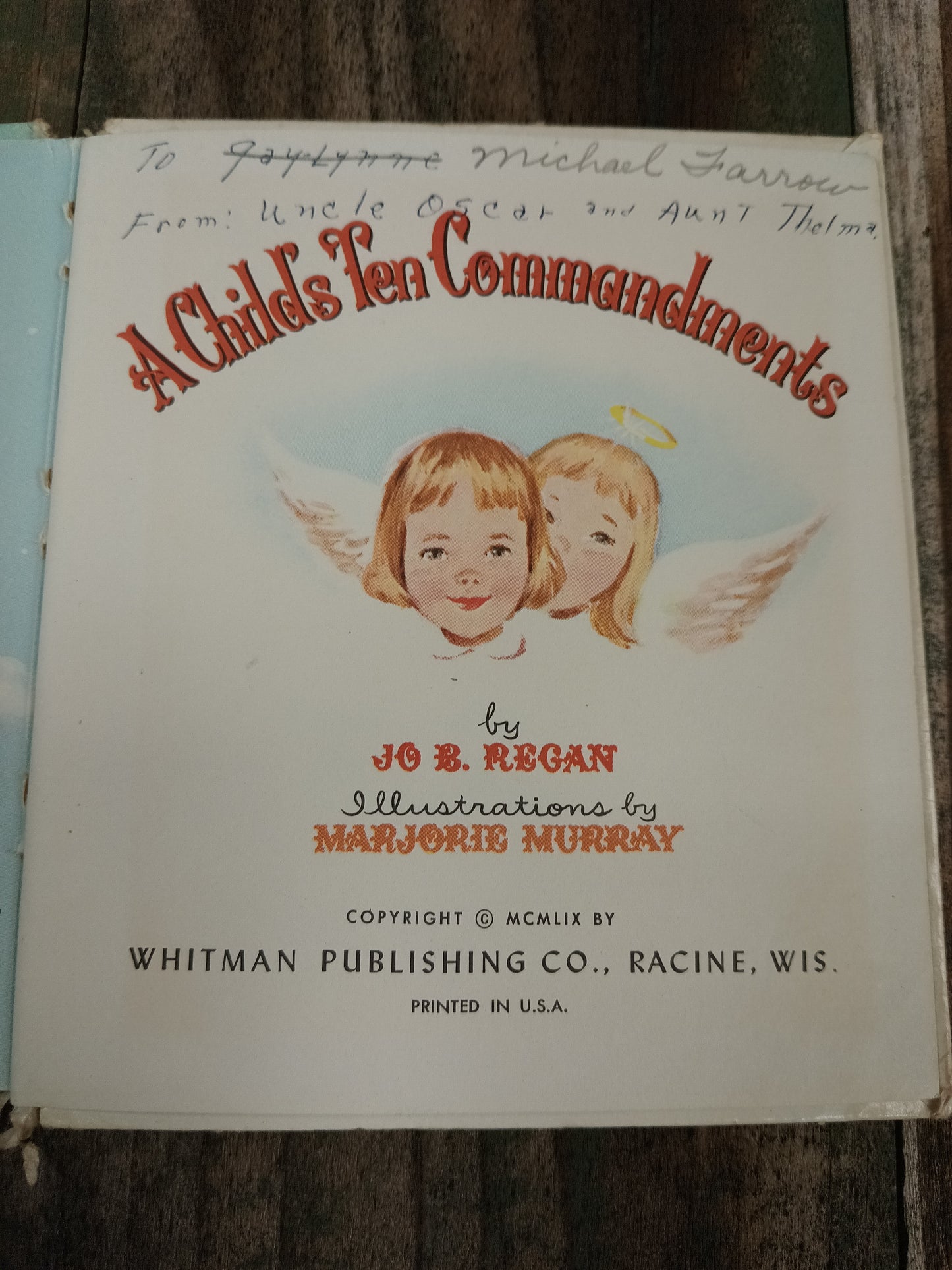 A Child's Ten Commandments