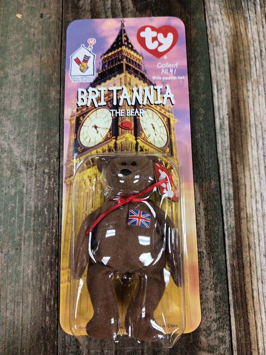 Beanie Babies Britannia The Bear