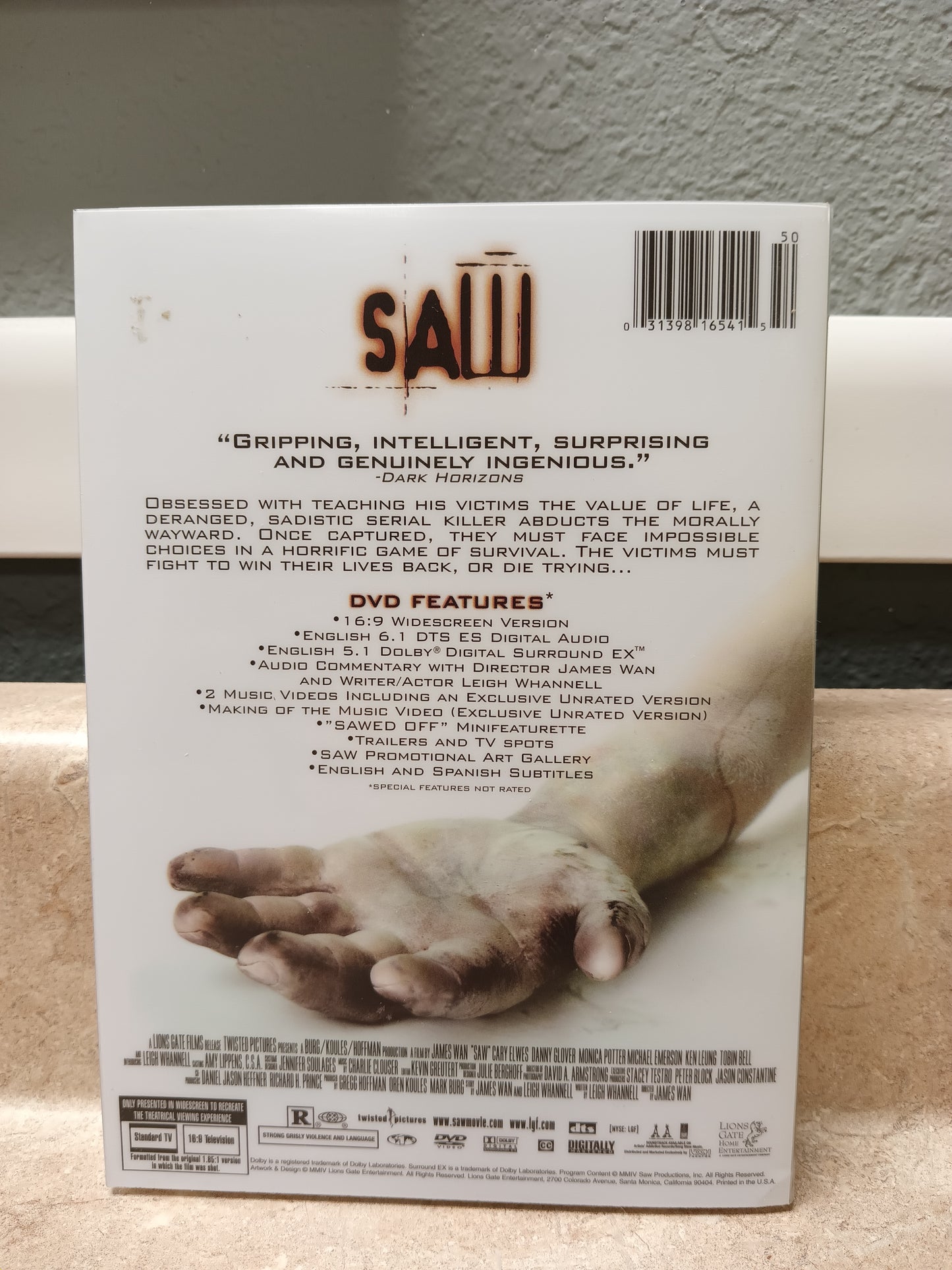 SAW DVD