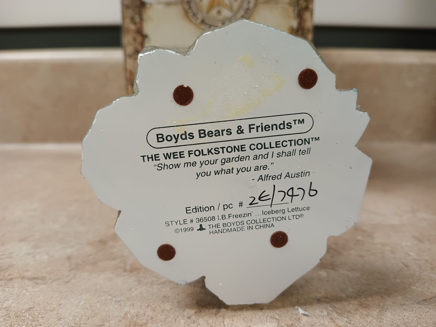 Boyds Bears L.B. Freezin'