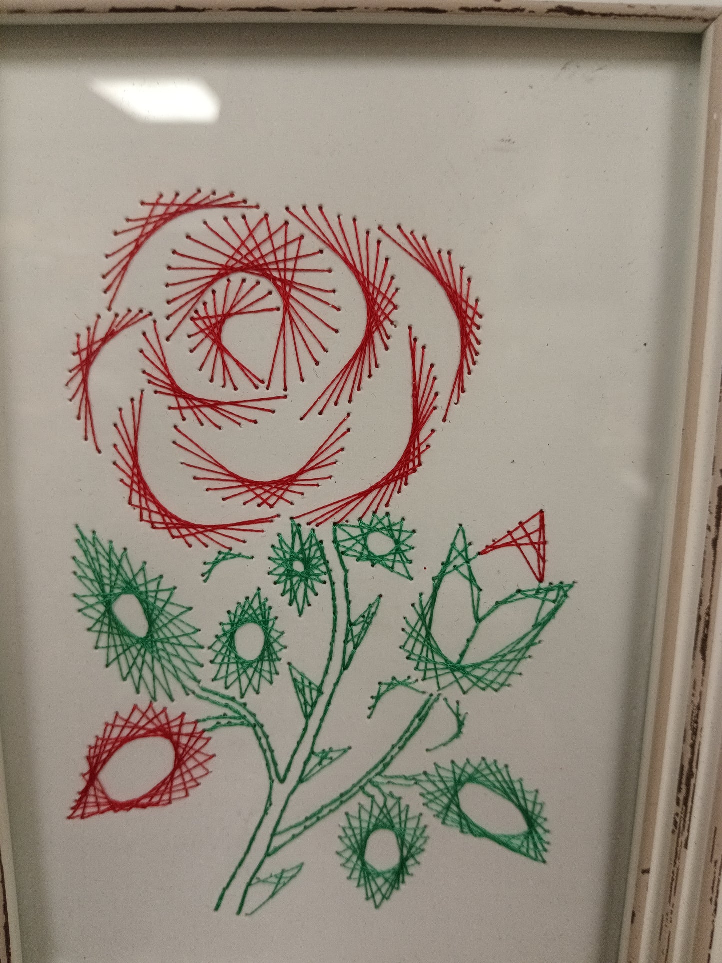 Rose (Fiber Art)