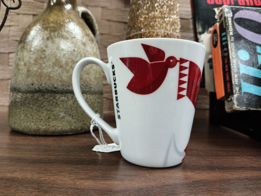 *Starbucks Fox and Bird Christmas Mug