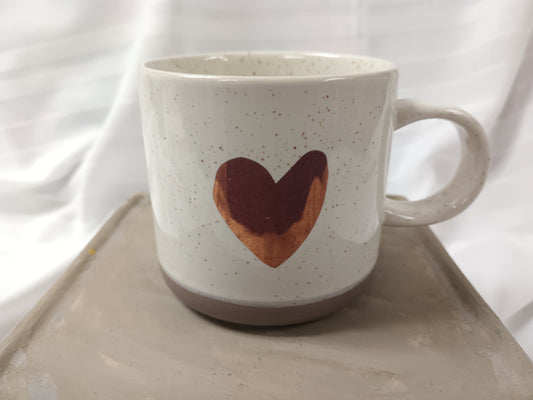 Starbucks Heart of Gold Coffee Mug Cup 2017